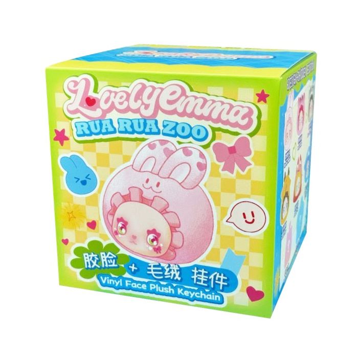 Emma Rua Rua Blind Box LOVELY EMMA Rua Rua Zoo Vinyl Face Series – Stick&Tape