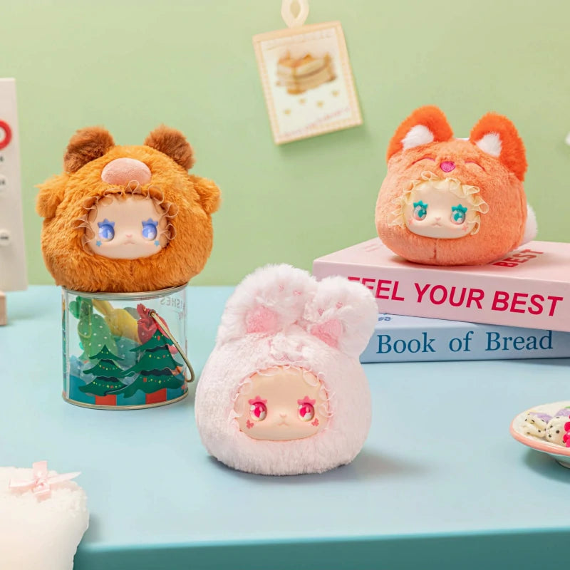 Blind Box LOVELY EMMA Rua Rua Zoo Vinyl Face Series