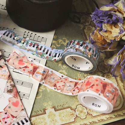Washi Tape Foil Rabbit Trump