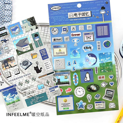 Stickers Radio Four Seasons Blue