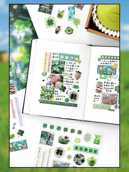 Stickers Radio Four Seasons Green