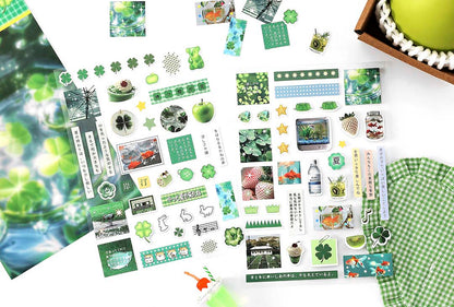 Stickers Radio Four Seasons Green