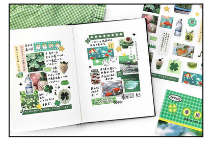 Stickers Radio Four Seasons Green