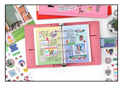 Stickers Radio Four Seasons Pink