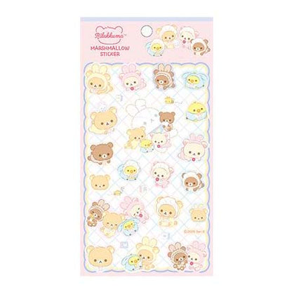 Stickers Rilakkuma Marshmallow Pink