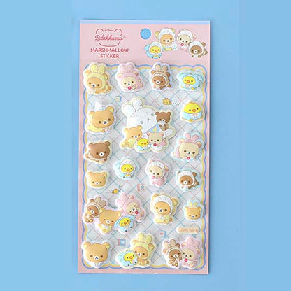 Stickers Rilakkuma Marshmallow Pink