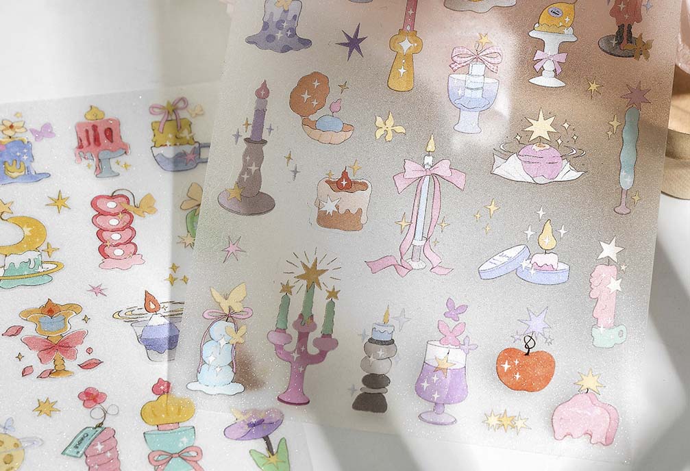 Stickers Romance Collector Candlelight Fantasy