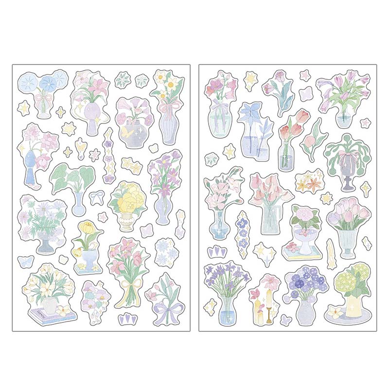 Stickers Romance Collector Flower Love Song