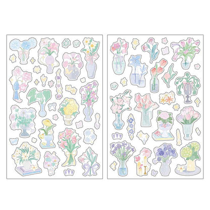 Stickers Romance Collector Flower Love Song