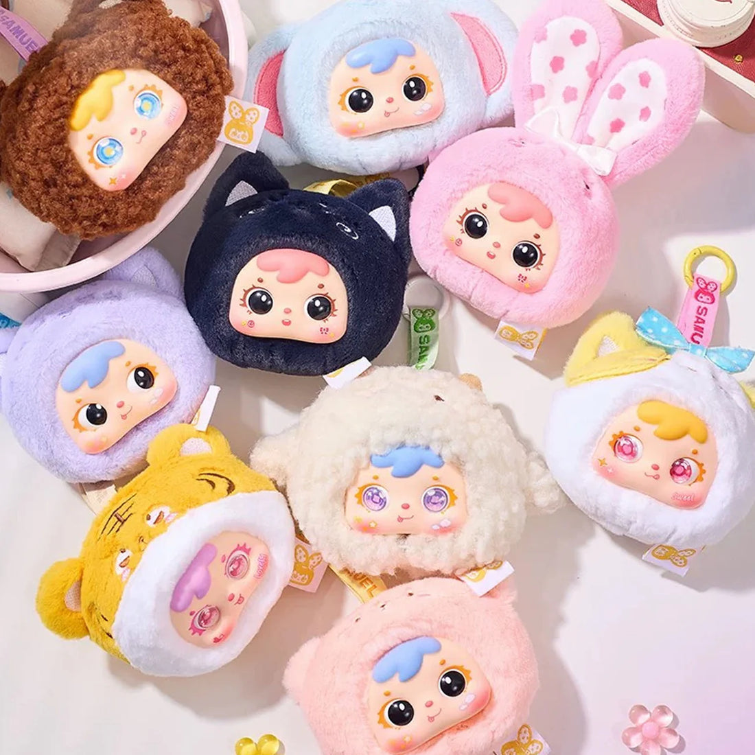 Blind Box Llavero SAMUEL Mini Small Animal Plush Serie