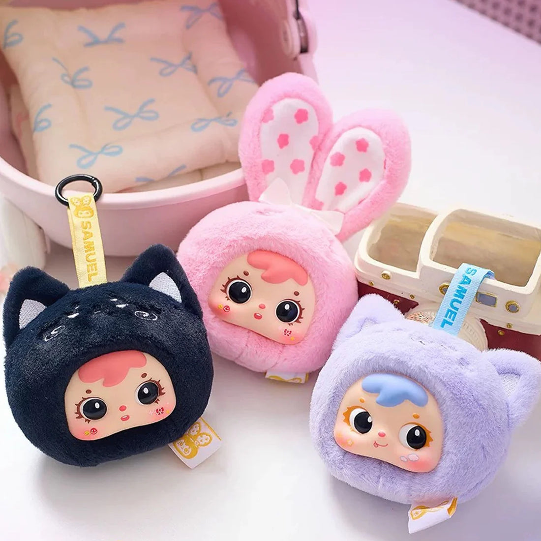 Blind Box Llavero SAMUEL Mini Small Animal Plush Serie