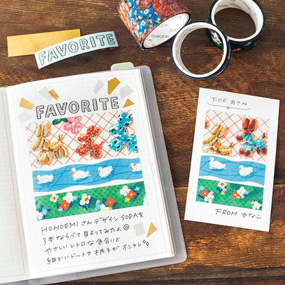Pet Tape SODA Transparent Duck Pond (15mm)