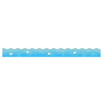 Pet Tape SODA Transparent Swan (15mm)