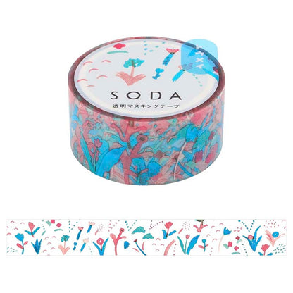 Pet Tape SODA Transparent Humming (20mm)