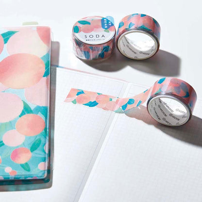 Pet Tape SODA Transparent Peach (20mm)