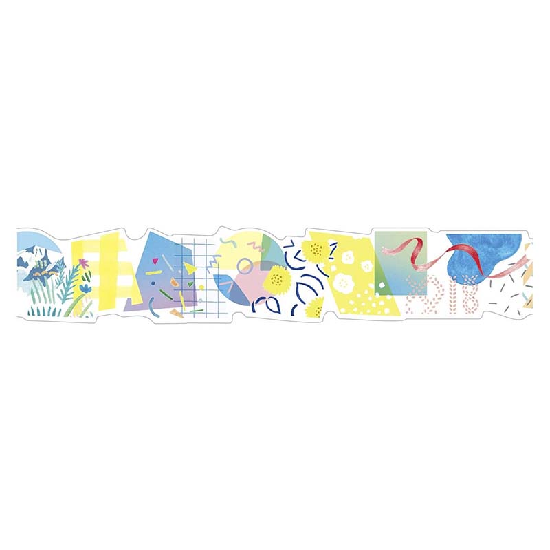 Pet Tape SODA Transparent Collage (30mm)