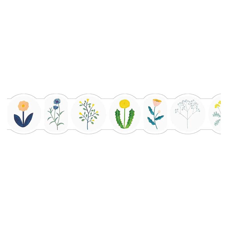 Pet Tape SODA Transparent Wildflower (30mm)