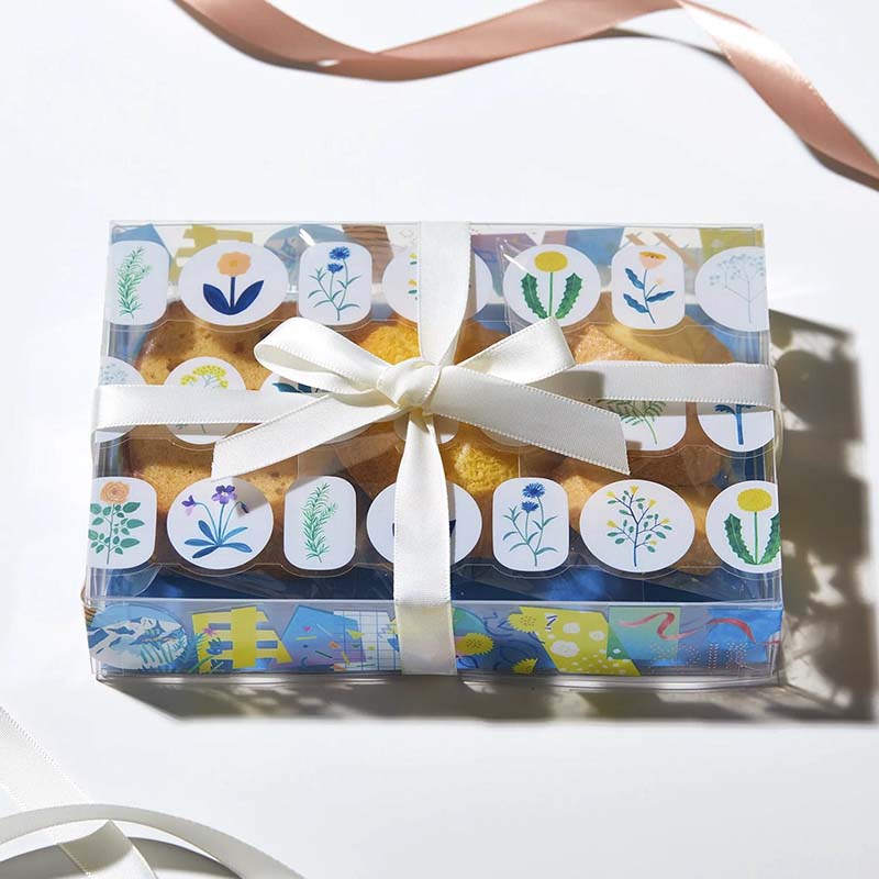 Pet Tape SODA Transparent Wildflower (30mm)