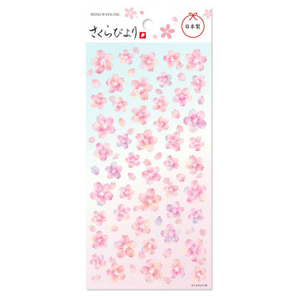 Stickers Sakura Cherry Blossom Days Colorful