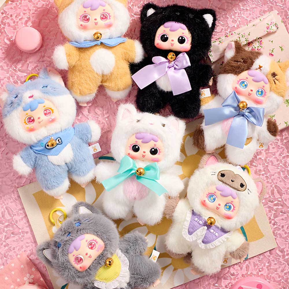 Blind Box Llavero Samuel Little Cat Party Plush Series