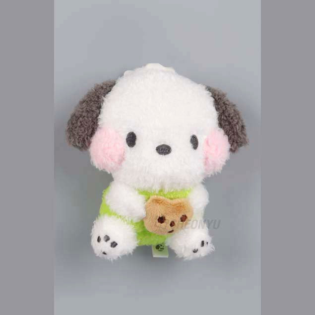 Llavero Muñeco Sanrio Chubby Cheeks Pochacco