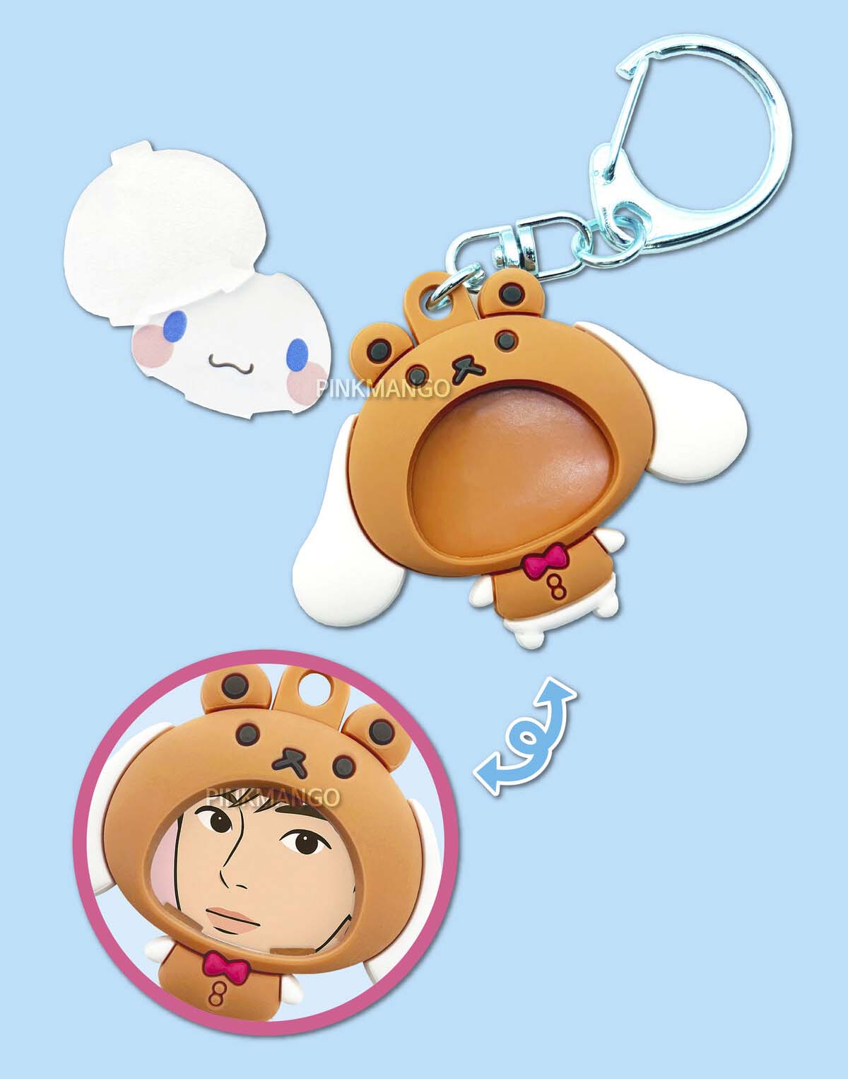 Llavero Sopresa Sanrio My favorite Change Face Keyring