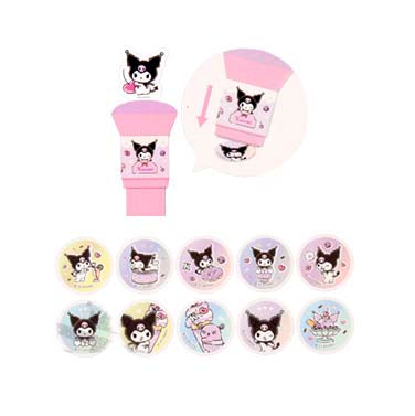 Stickers Sanrio Stamp Kuromi