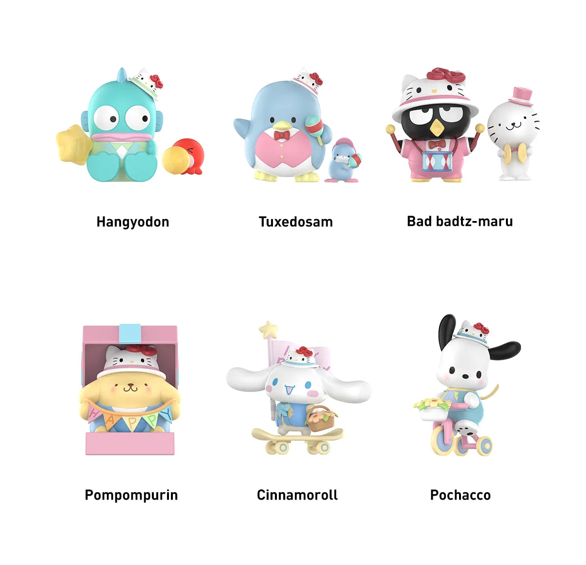 POP MART Blind Box Sanrio Characters Hello Kitty 50th Anniversary Series