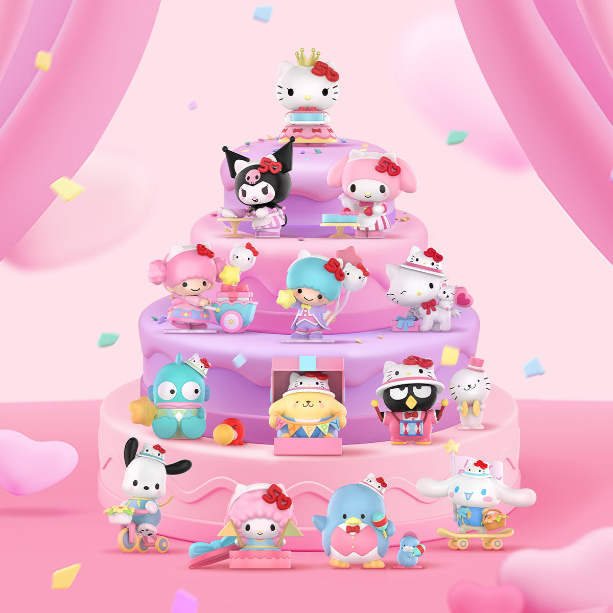 POP MART Blind Box Sanrio Characters Hello Kitty 50th Anniversary Series