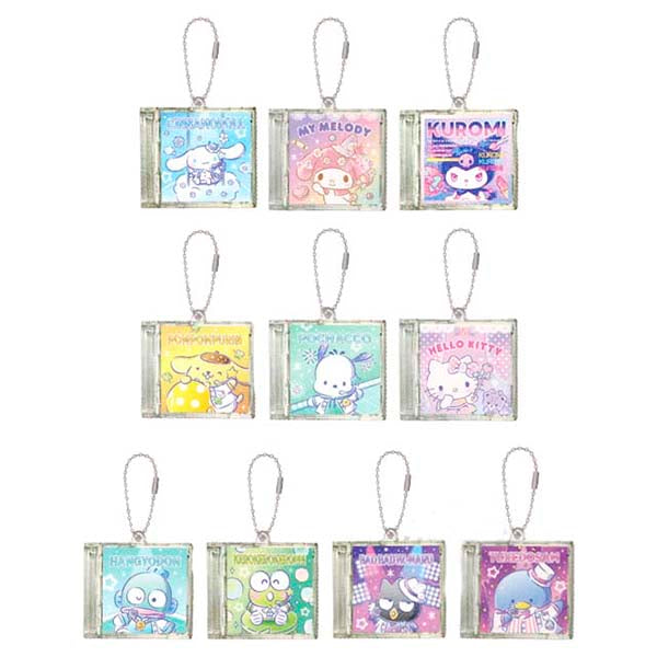 Llavero Sorpresa Sanrio Mini CD Case