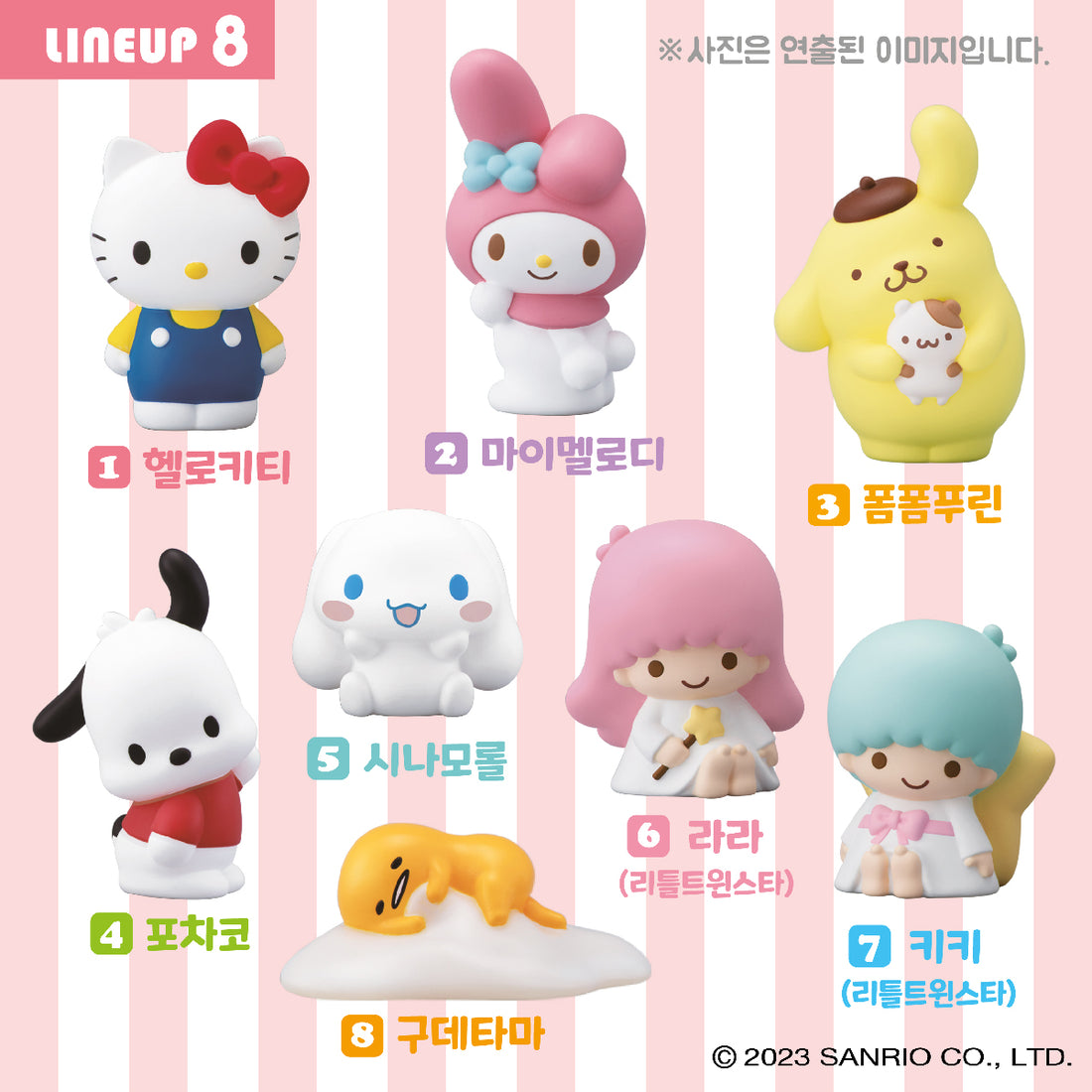 Blind Box Sanrio Friends Figure and Gum