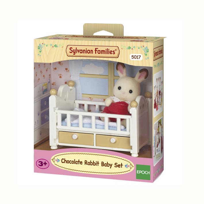 Sylvanian Families Set de Cuna Creme Conejo Choco