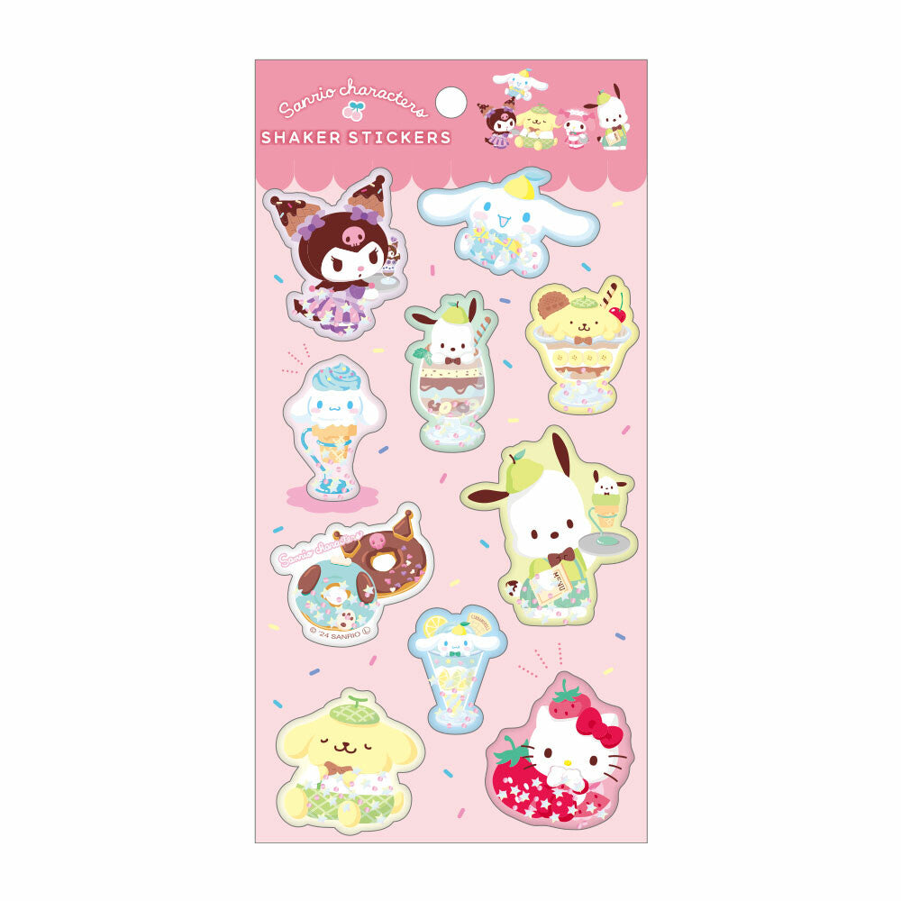 Stickers Sanrio Shaker Parfait Sweets