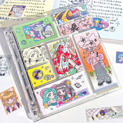 Stickers en Rollo Shattered Starry Realm Fashion Shadow