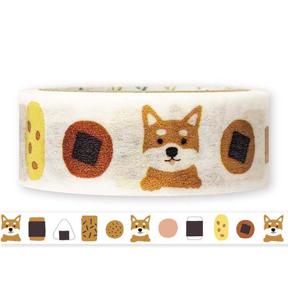 Washi Tape Shiba Inu to O-Sembei