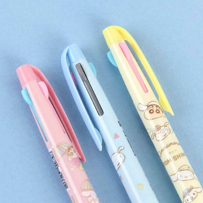 Bolígrafo Borrable 3 Multicolor Shinchan x Cinnamoroll Let&