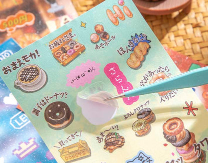 Librillo de Stickers Showa Musings Book Blue
