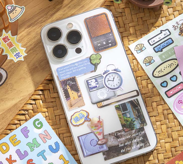 Librillo de Stickers Showa Musings Book Blue