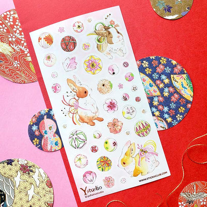 Stickers Year of the Bun