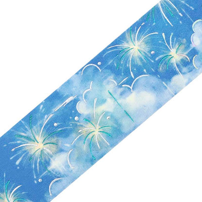 Washi Tape Foil Sky Illustrated Book Dew Light