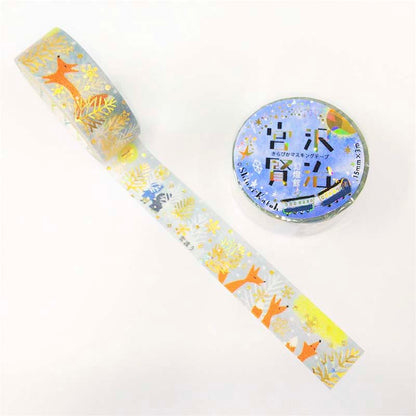 Washi Tape Kirapika Kenji Miyazawa Snow Crossing