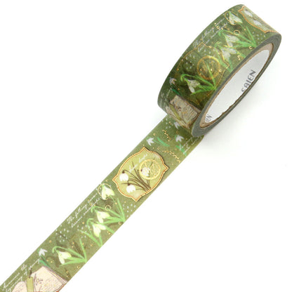 Washi Tape Foil Snowdrop