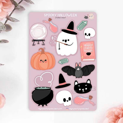 Stickers Spooky Halloween