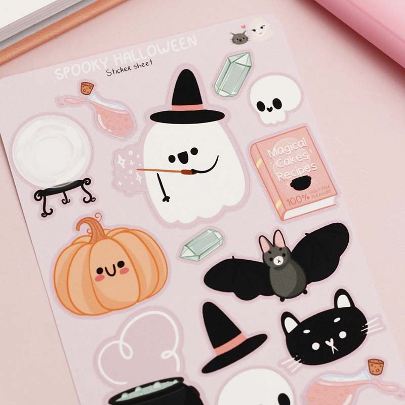 Stickers Spooky Halloween