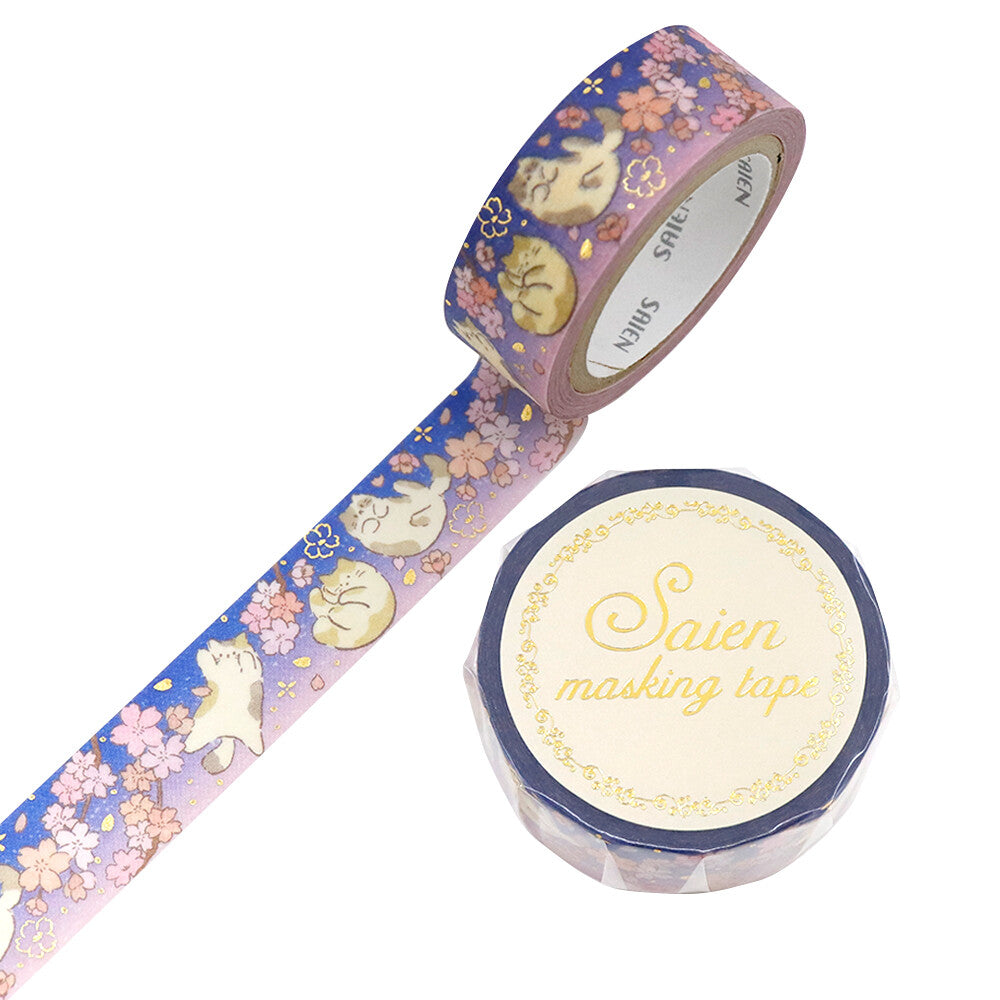 Washi Tape Foil Spring Evening