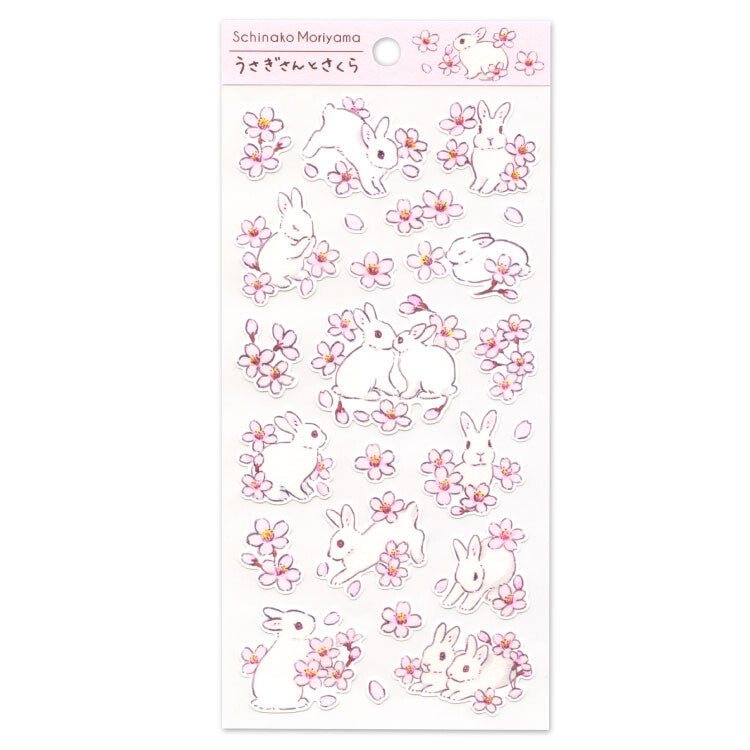 Stickers Moriyama Schinako Sakura Bunny