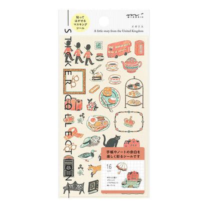 Stickers Motifs British