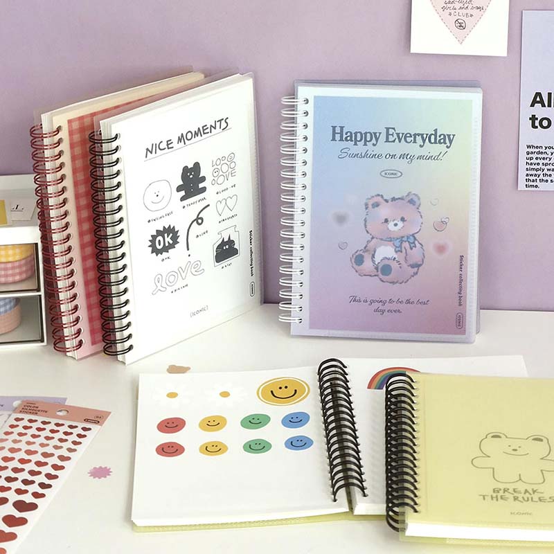 Álbum para Guardar Pegatinas Sticker Collecting Book Lavender