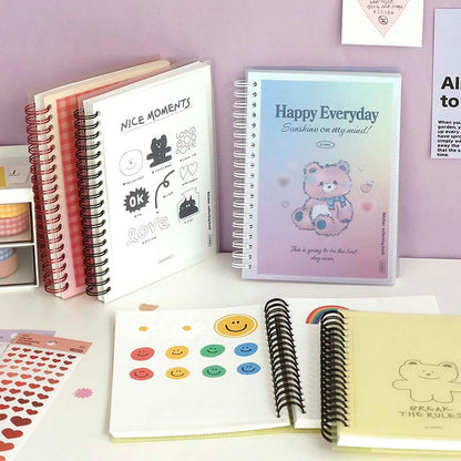 Álbum para Guardar Pegatinas Sticker Collecting Book Lavender