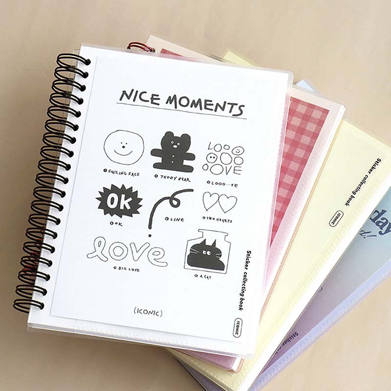 Álbum para Guardar Pegatinas Sticker Collecting Book White